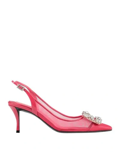 Roger Vivier Pumps In Red