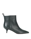 L'autre Chose Ankle Boots In Dark Green