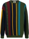 ETRO STRIPED LOGO JUMPER