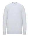 Drumohr Sweaters In Light Grey