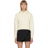 VALENTINO OFF-WHITE CROPPED HOODIE