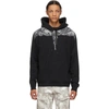 MARCELO BURLON COUNTY OF MILAN BLACK WINGS HOODIE