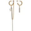JUSTINE CLENQUET JUSTINE CLENQUET GOLD JAMIE EARRINGS