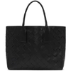 BOTTEGA VENETA BOTTEGA VENETA 黑色 INTRECCIATO 皮革托特包