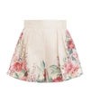 ZIMMERMANN FLORAL BELLITUDE SHORTS,15597912