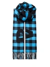 BALENCIAGA BALENCIAGA CHECKED OVERSIZE SCARF