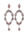 DANNIJO Ansel Crystal-Embellished Drop Earrings,060057503626
