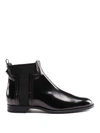 TOD'S LEATHER CHELSEA ANKLE BOOTS