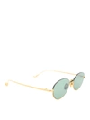 EYEPETIZER NARITA OVAL SUNGLASSES