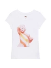 L Agence Cory Graphic T-shirt In White