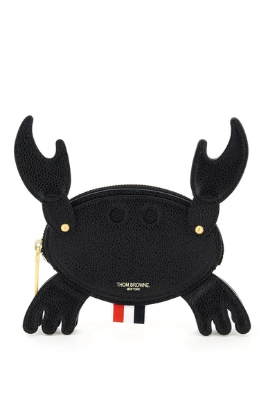 Thom Browne Crab Belt Pouch In Black