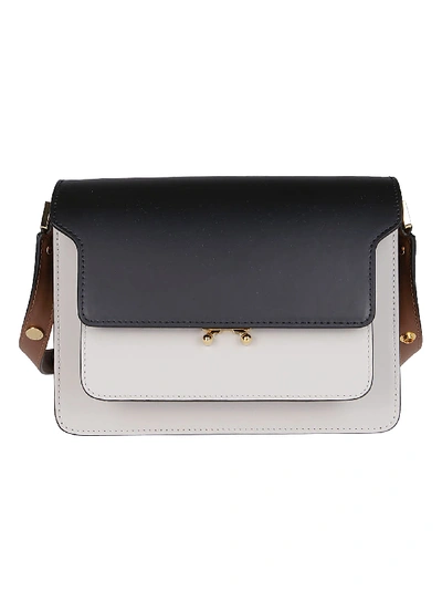 Marni Multicolor Leather Trunk Shoulder Bag