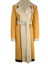 PROENZA SCHOULER BONDED COTTON TRENCH COAT