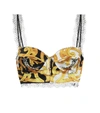 VERSACE PRINTED BUSTIER,P00494389