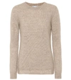 AGNONA CASHMERE AND SILK-BLEND SWEATER,P00481561