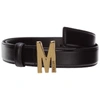 MOSCHINO MOSCHINO M BUCKLE BELT