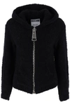 MOSCHINO MOSCHINO MACRO ZIP HOODED JACKET