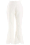 ZIMMERMANN ZIMMERMANN CARNABY SCALLOP PANTS