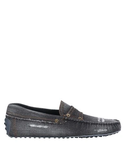 Tod's Loafers In Grey