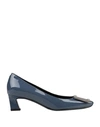 Roger Vivier Pump In Slate Blue