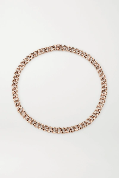 Anita Ko 18-karat Rose Gold Necklace