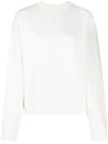 Alexander Wang T Alexanderwang.t Foundation Cotton Terry Sweatshirt In White