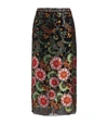 ALICE AND OLIVIA MAEVE EMBROIDERED SKIRT,15621933