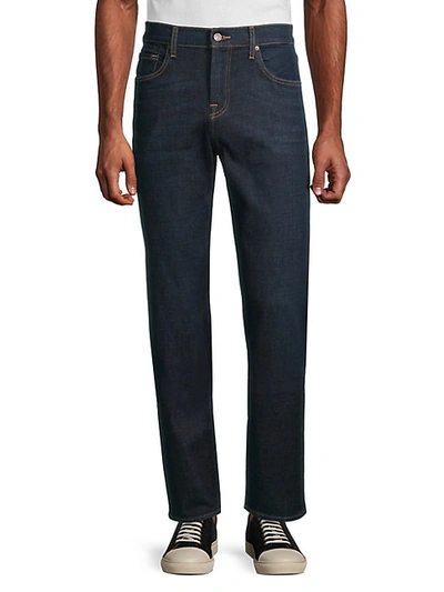 7 For All Mankind Slimmy Straight Leg Jeans In Diplomat