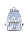 MCM Mini Logo Leather Backpack,0400012765084