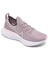 Nike React Infinity Run Flyknit Women's Running Shoe (plum Fog) - Clearance Sale In Plufog/pnk