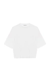 Cotton Citizen Tokyo Cropped Cotton T-shirt In White