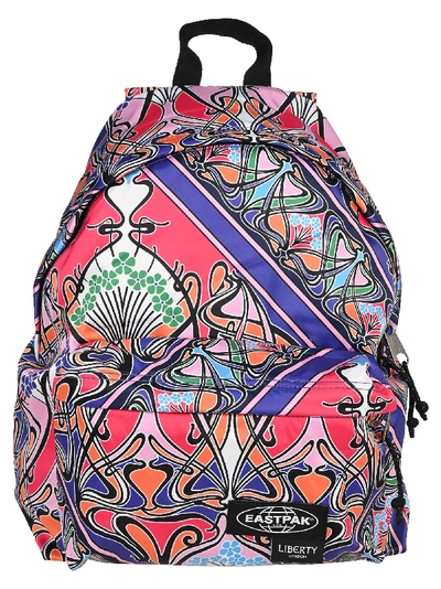 Eastpak Padded Pak'r Printed Backpack In Purple