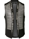 HAIDER ACKERMANN CRYSTAL EMBELLISHED WAISTCOAT