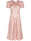 THE MARC JACOBS THE '40S ICING-PRINT DRESS