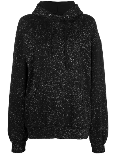 Ottolinger Sprinkle Print Hoodie In Black