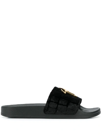 Giuseppe Zanotti Brett 15mm Slides In Black