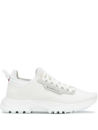 Givenchy Perforated Low-top Sneakers In White