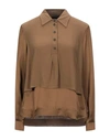 OTTOD'AME Solid color shirts & blouses