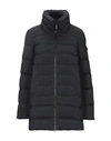 Peuterey Down Jacket In Dark Blue