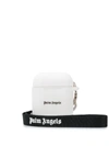 PALM ANGELS LOGO-PRINT AIRPODS CASE
