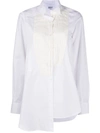 LOEWE PLEATED BIB DETAIL SHIRT