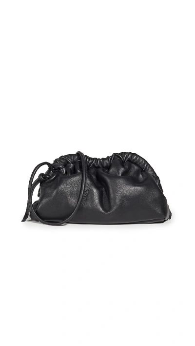 Mansur Gavriel Mini Cloud Clutch In Black/flamma