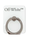 Off-white White Pvc Logo Popsocket In White