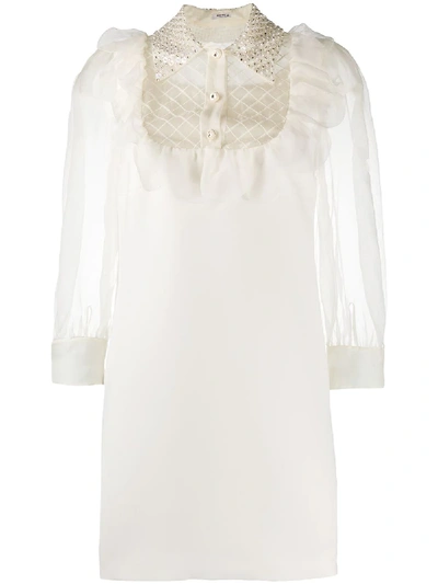 miu miu silk dress Long satin dress