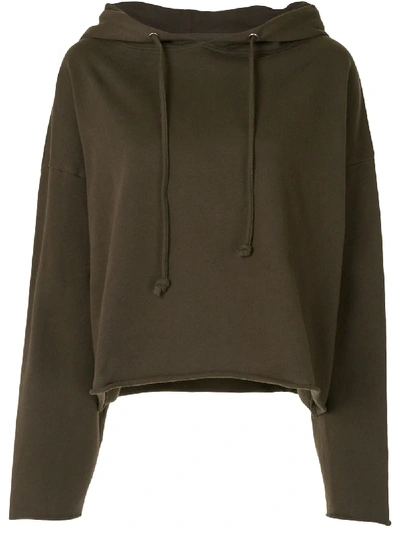 Rta Oversized Fit Hoodie In Green