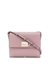 FERRAGAMO FERRAGAMO FLAP STUDIO SATCHEL BAG