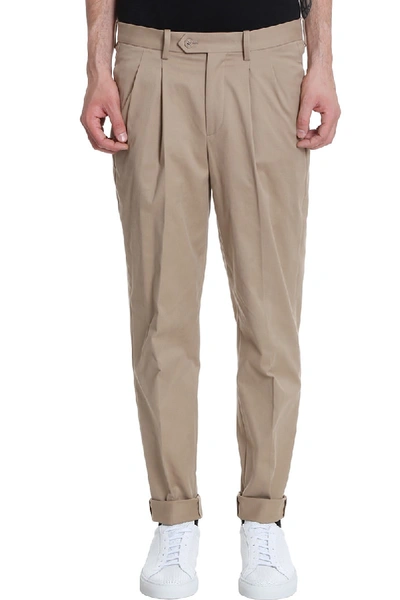 Neil Barrett Pants In Beige Cotton