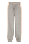 CHLOÉ CONTRASTING SIDE STRIPES TROUSERS,11442555