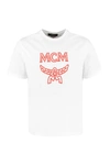 MCM COTTON CREW-NECK T-SHIRT,11442476