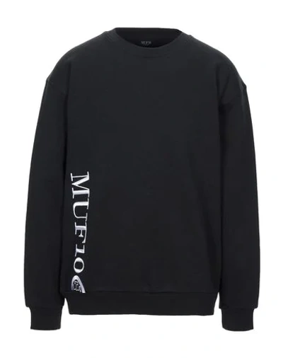 Muf10 Sweatshirts In Black